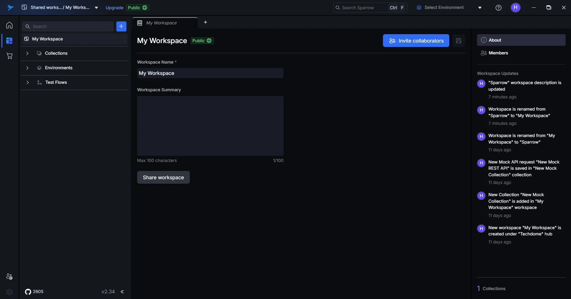 Sparrow — Publish